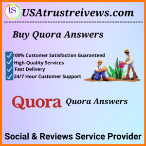 Buy Quora Answers